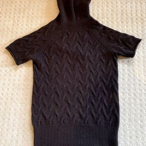 VINCE short sleeve cashmere sweater